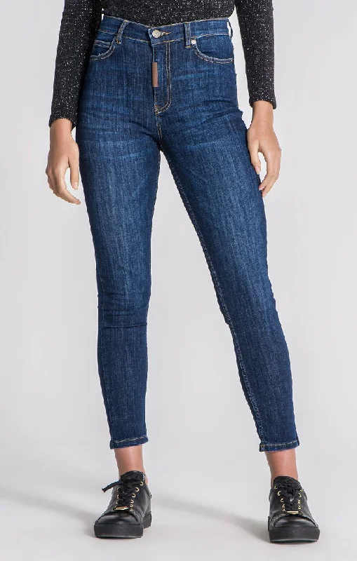 Dark Blue Core Skinny Jeans