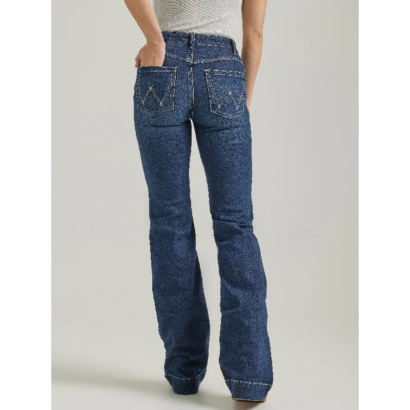 Wrangler Women's Ellery Willow Trouser Ultimate Riding Jean