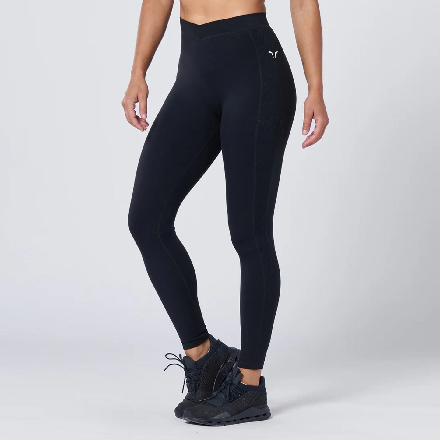 Crossover Leggings 27" - Black