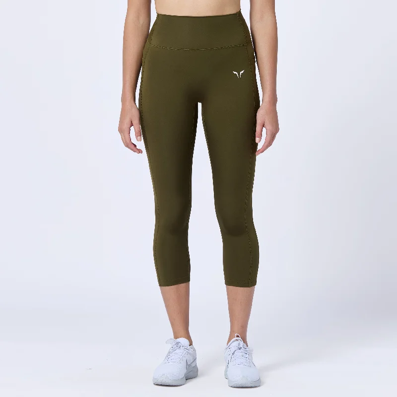 Essential ACT Leggings 21" 2.0 - Dark Olive