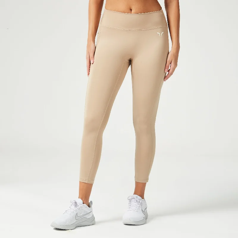 Essential Mid-Rise Leggings 24" - Cobblestone