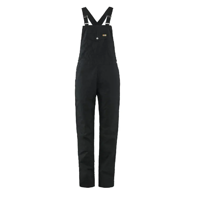 Fjallraven Womens Vardag Dungaree Trousers Black