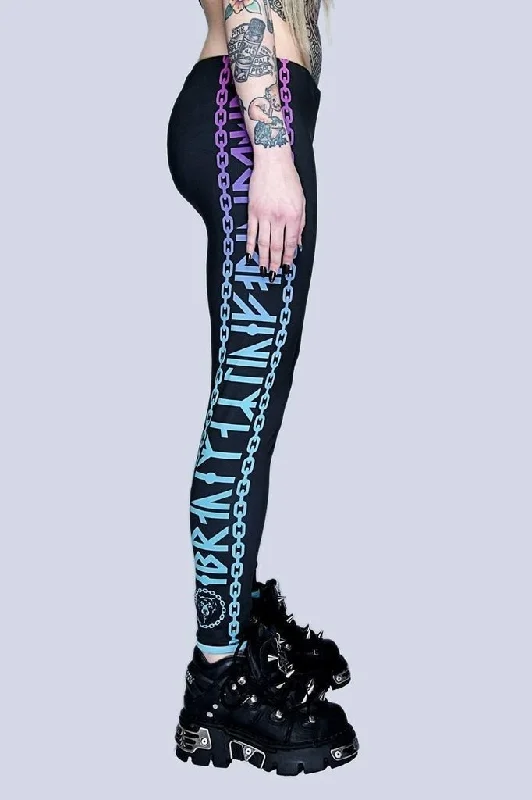 Mishka 2.0 Death Adder Chain Leggings