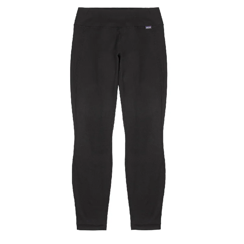 Patagonia Womens Capilene Midweight Bottoms Black