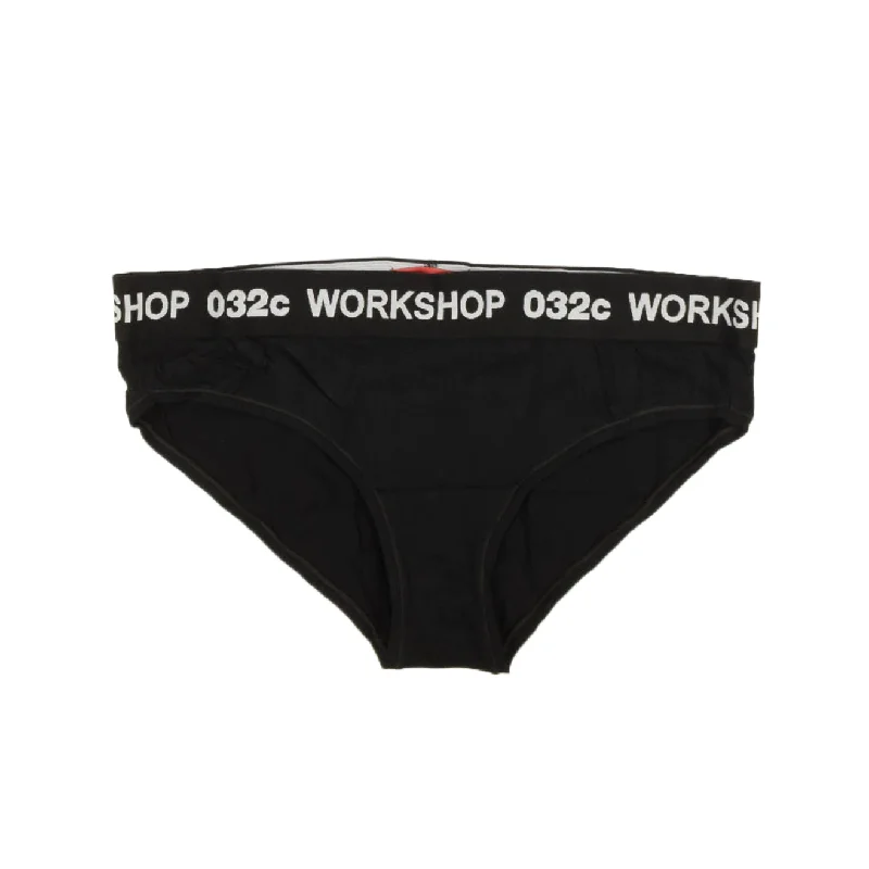 Black Classic Text Briefs