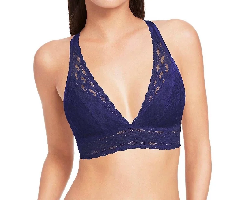 Halo Lace Soft Cup Bralette Bra In Astral Aura