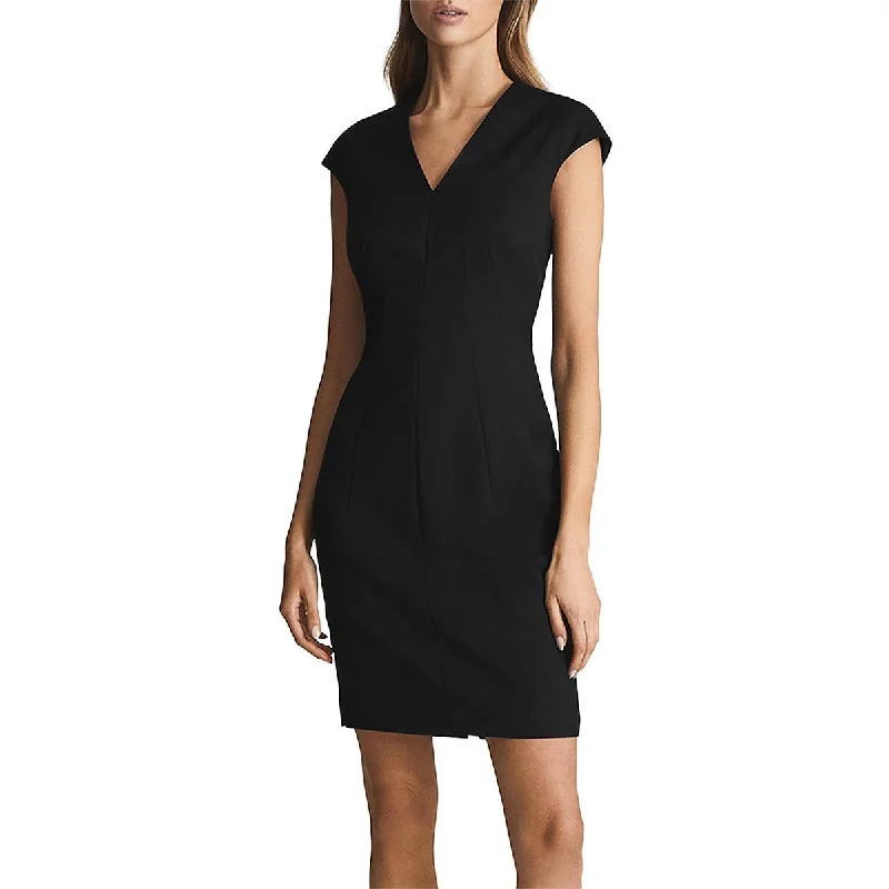 Reiss Womens Asymmetric Mini Cocktail And Party Dress