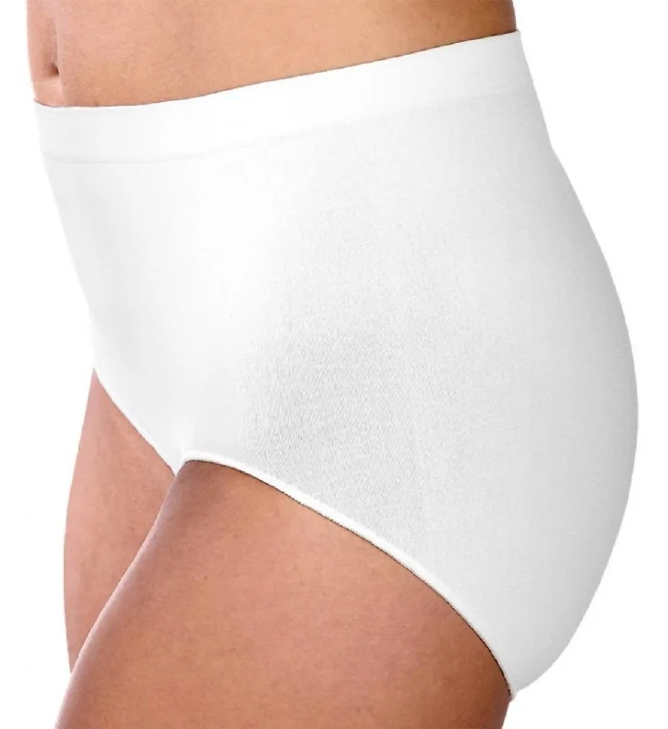 Seamless Brief In White