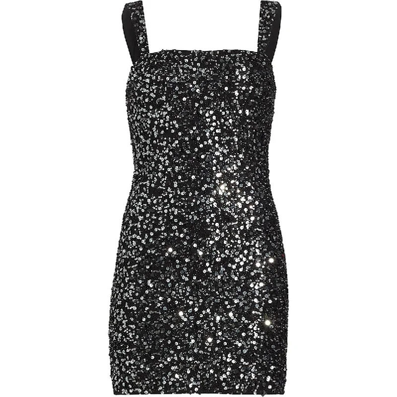 SIMKHAI Womens Benson Sleeveless Mini Cocktail And Party Dress