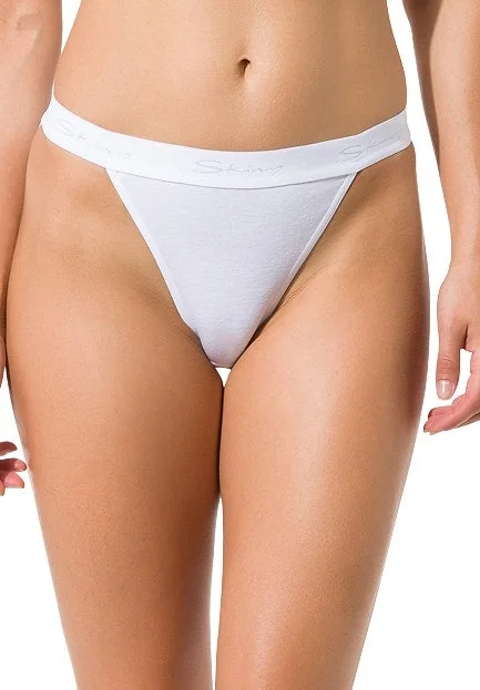 SKINY - Cotton Rib -Thong 2 Pack