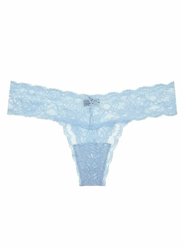 Women's Never Say Never Cutie Thong Panty In Sorento Blue