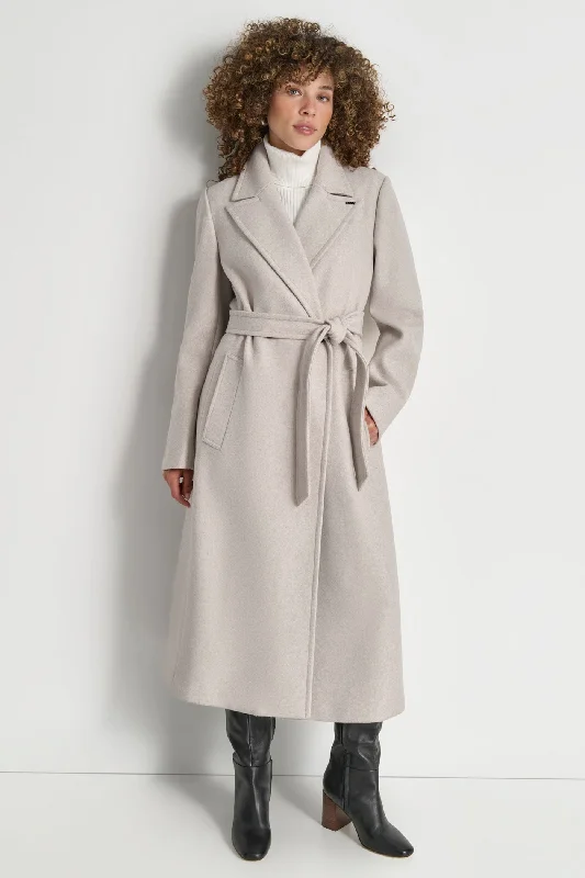 WOOL WRAP COAT