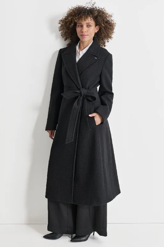 WOOL WRAP COAT