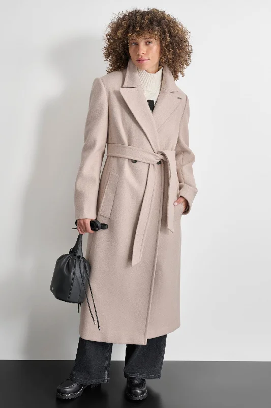 WOOL WRAP COAT