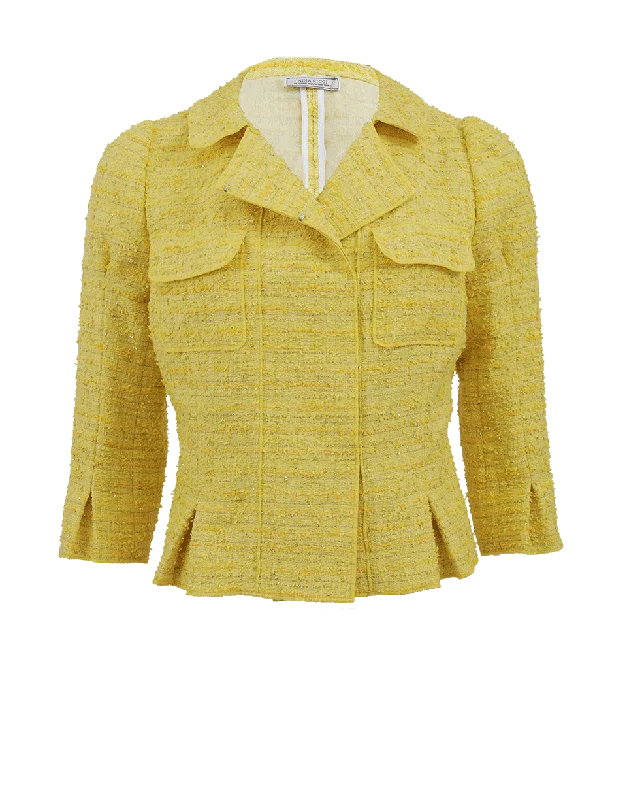 One Pocket Tweed Jacket