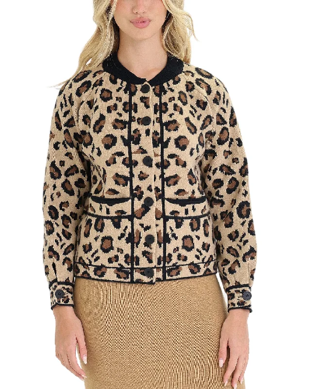 Leopard Cardigan Sweater