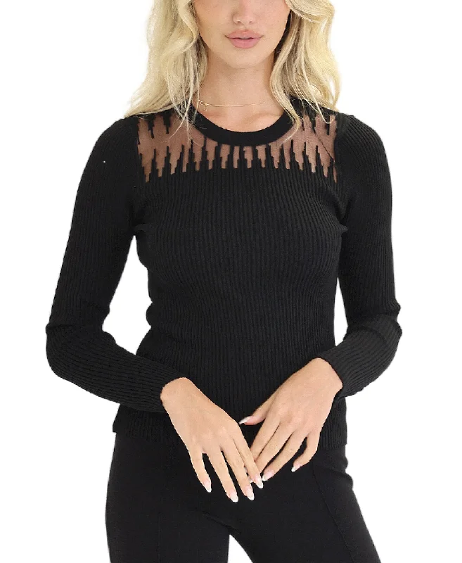 Mesh Knit Top