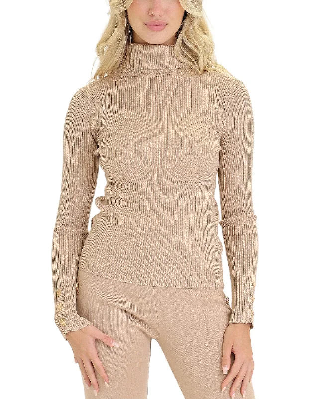 Shimmer Turtleneck